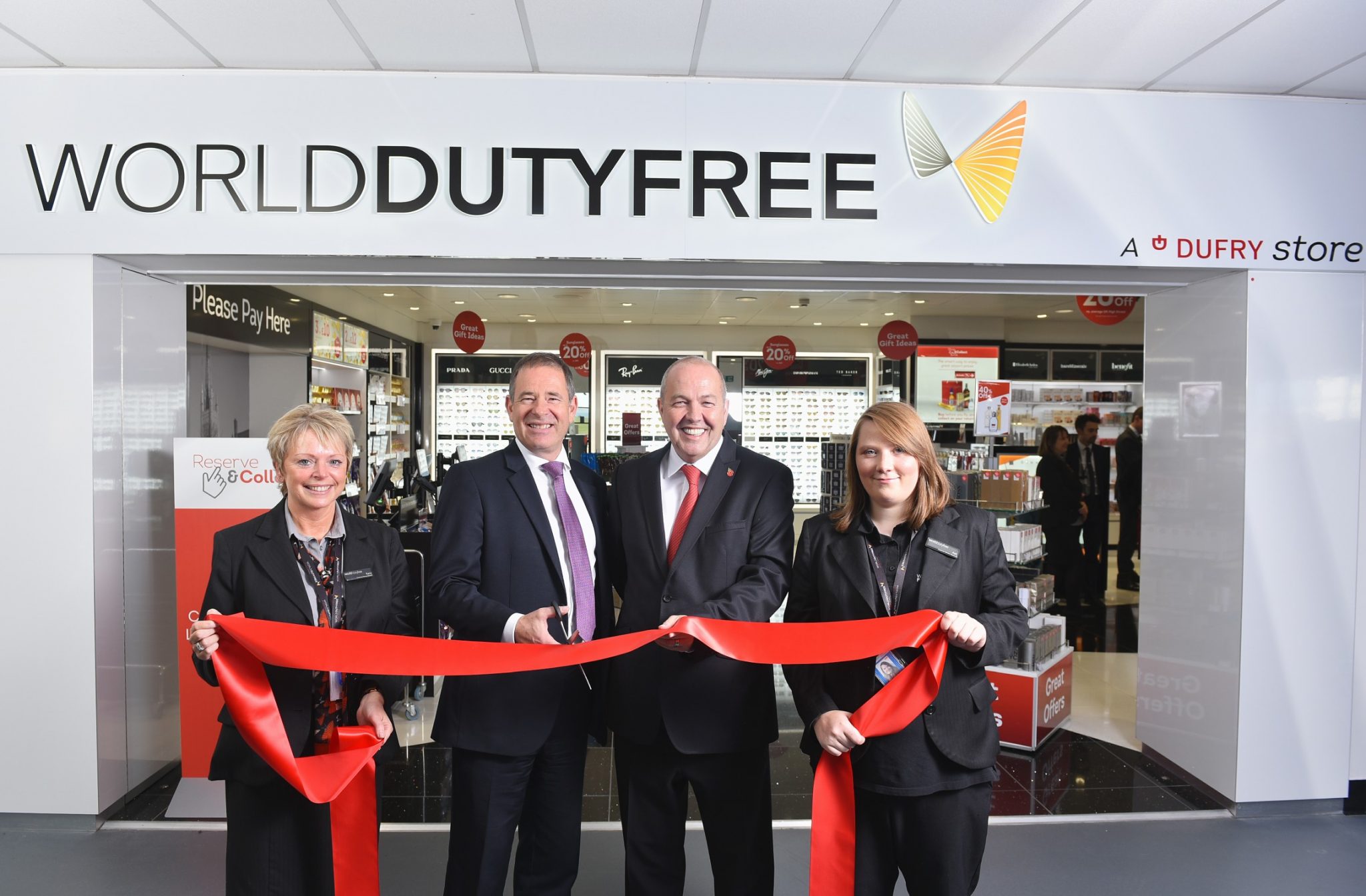 World Duty Free Group Houston Tx Official launch for World Duty Free store at Norwich Airport - Norwich